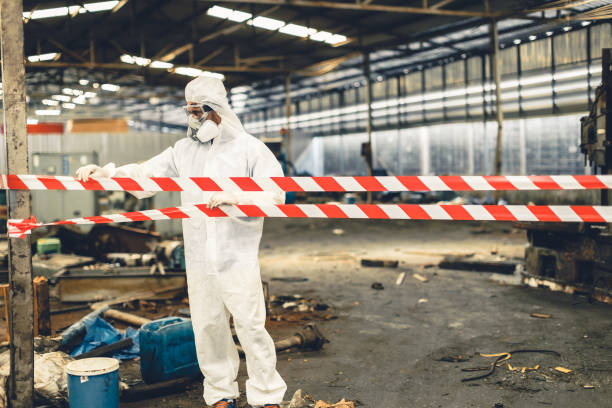 Professional Biohazard technician working in Deshler, OH
